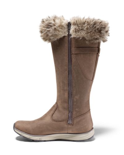 eddie bauer lodge fur boot