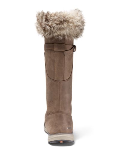 eddie bauer lodge fur boot