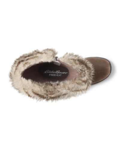 eddie bauer lodge fur boot
