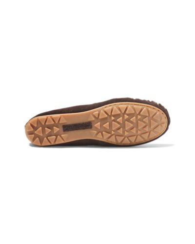 Women s Shearling Lined Moccasin Slipper