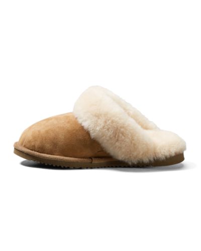 eddie bauer shearling scuff slippers