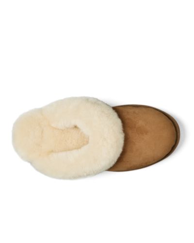 eddie bauer shearling scuff slippers