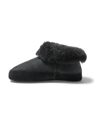 men's eddie bauer shearling boot slippers