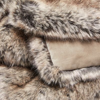 Lodge Faux Fur Throw