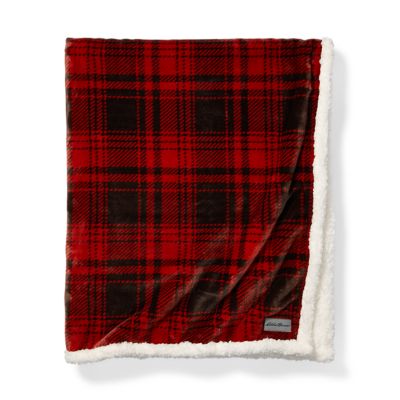 Eddie bauer buffalo online plaid blanket