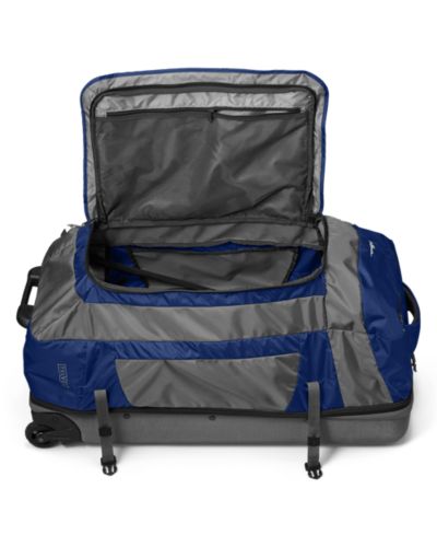 eddie bauer drop bottom rolling duffel