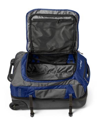 eddie bauer expedition drop bottom rolling duffel review