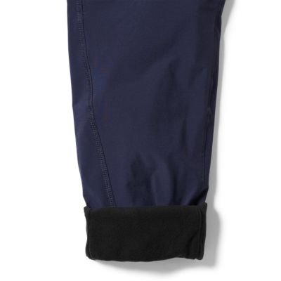 eddie bauer polar fleece lined pull on pants