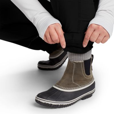 fleece lined pull on pants womens
