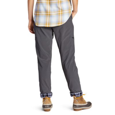 Eddie Bauer Ladies' Fleece Lined Pull-On Pant : : Clothing, Shoes  & Accessories