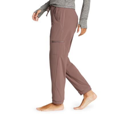 fleece lined pull on pants womens