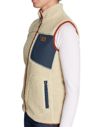 Women's Rangefinder Faux Shearling Vest