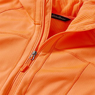 Thumbnail View 4 - Women's High Route Grid Fleece Full-Zip Jacket