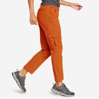Thumbnail View 3 - Women's Guide Ripstop Cargo Ankle Pants