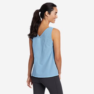 Thumbnail View 2 - Women's Departure V-Neck Tank Top - Solid