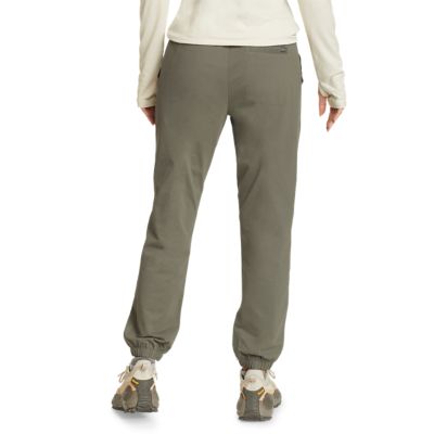  Eddie Bauer Women's Versatrex Twill Joggers, Pumice