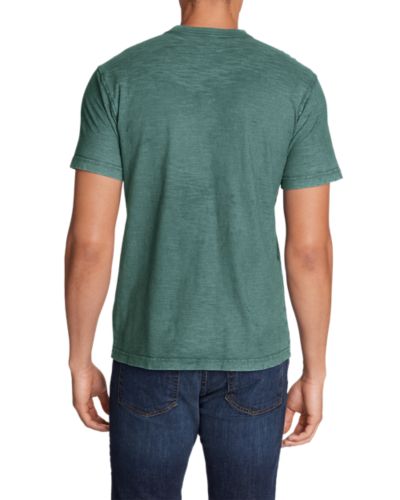 eddie bauer short sleeve henley