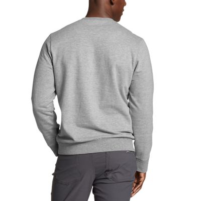 Men's Camp Fleece Graphic Crew - Rainier Vibes | Eddie Bauer