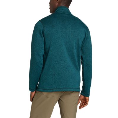 eddie bauer radiator fleece snap front pullover