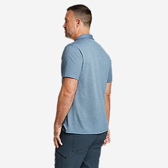 Thumbnail View 2 - Men's Adventurer® Short-Sleeve Polo Shirt
