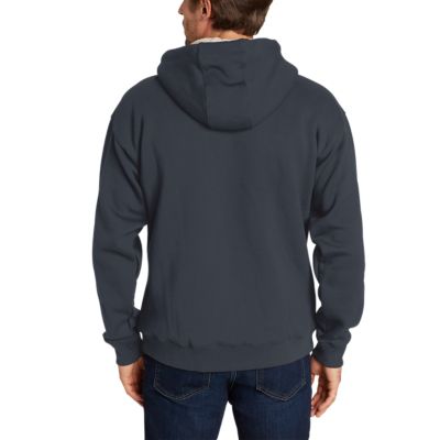 faux shearling hoodie mens