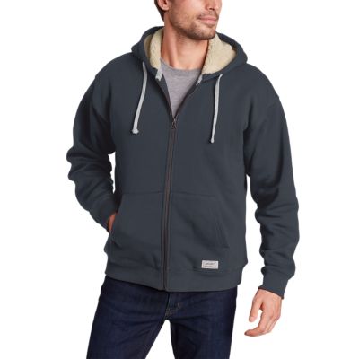 Eddie Bauer Signature Faux Shearling-lined Full-zip Hoodie | Eddie Bauer