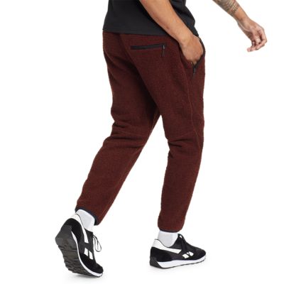 eddie bauer sherpa lined sweatpants