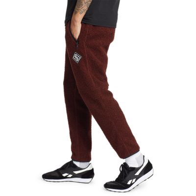 eddie bauer sherpa lined sweatpants