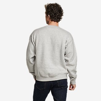 Thumbnail View 2 - Men's Signature Fleece Crew - EB Outfitters