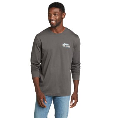 Eb Mt. Rainier Graphic Long-sleeve Graphic T-shirt | Eddie Bauer