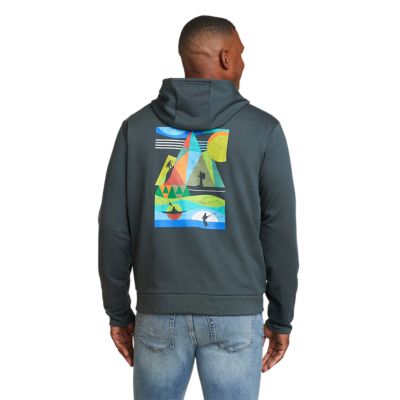 Camp Fleece Graphic Full-Zip Hoodie - Multi Mountain