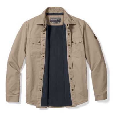 Men's Legend Wash Flex Fleece-lined Shirt Jacket | Eddie Bauer