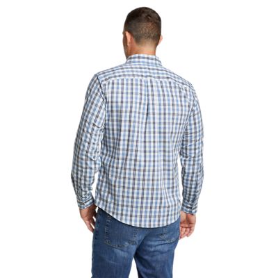 Men's Voyager Flex Long-sleeve Shirt | Eddie Bauer