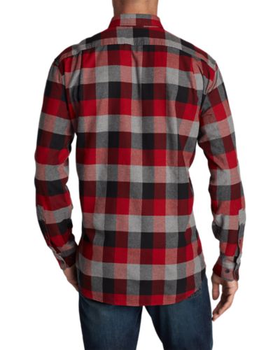 eddie bauer slim fit flannel