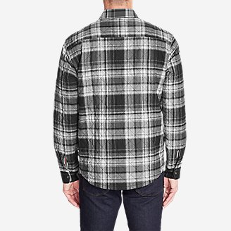 Men's Eddie's Favorite Flannel Quilted Shirt Jacket | Eddie Bauer