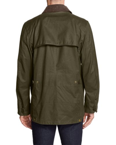 Eddie bauer waxed cotton on sale jacket