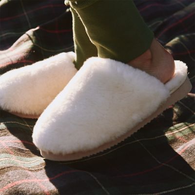 Eddie bauer sheepskin slippers hot sale