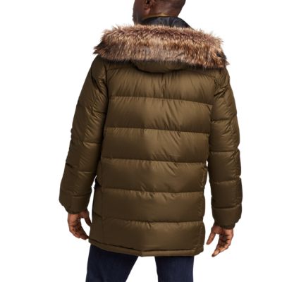 eddie bauer men's classic down parka