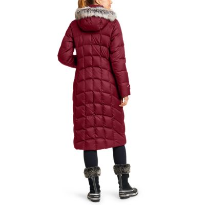 Eddie bauer classic down duffle coat sale