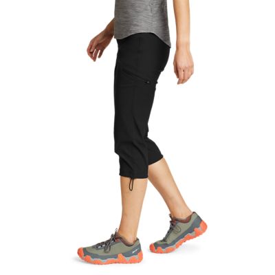 Eddie Bauer Navy Floral Guide Trex Sport Capris - Small – Le Prix