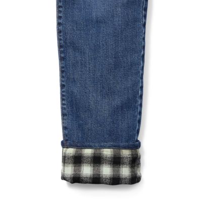 Women's pants with hot sale flannel lining