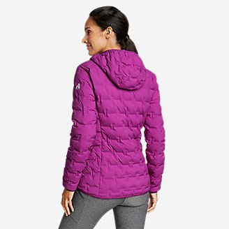 Thumbnail View 3 - Women's MicroTherm® FreeFuse™ Stretch Down Hooded Jacket