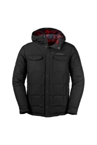 eddie bauer hooded flannel