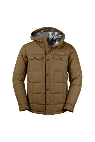 eddie bauer hooded flannel