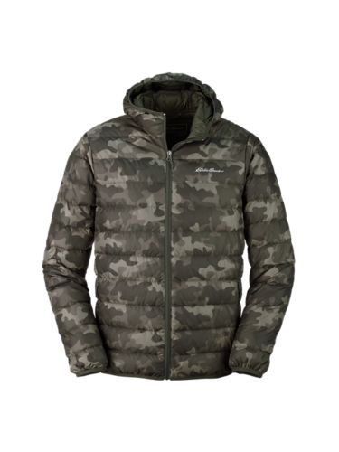 free country woven hooded water resistant heavyweight puffer jacket