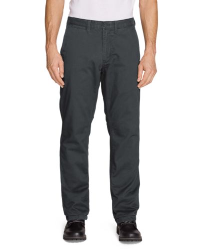 Men's Flannel-lined Chinos | Eddie Bauer