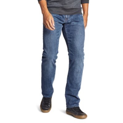 Men's Flannel-Lined Flex Jeans - Straight Fit