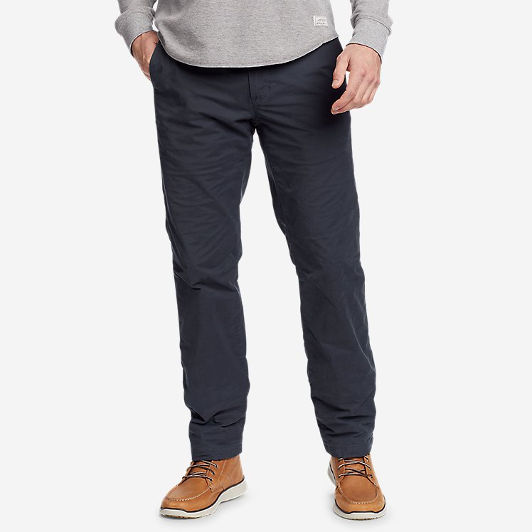 Men's Voyager Flex Fleece-Lined Chino Pants large version