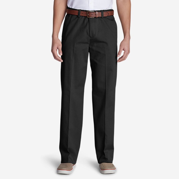 Plague Arrange Post-impressionism Men's Wrinkle-free Relaxed Fit Comfort Waist Flat Front Casual Performance  Chino Pants | Eddie Bauer