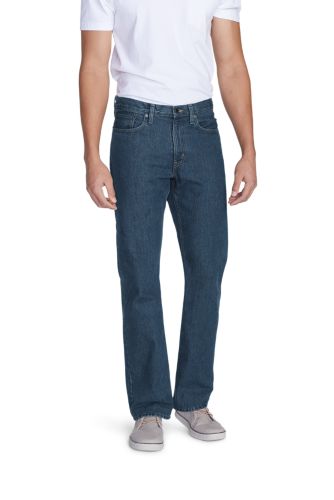 Straight Fit Essential Jeans | Eddie Bauer